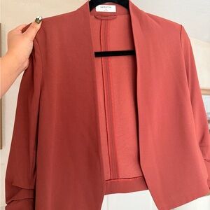 Aritzia Babaton Women's Powerwaist Terracotta Blazer